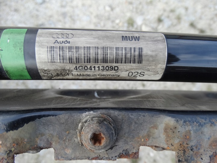 AUDI A6 C7 11-18 A7 CHÂSSIS AVANT CHÂSSIS MOTEUR BERCEAU TRAVERSE ORIGINAL