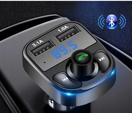 TRANSMITER FM USB BLUETOOTH MP3 KROVIKLIS AUTOMOBILIS nuotrauka 9