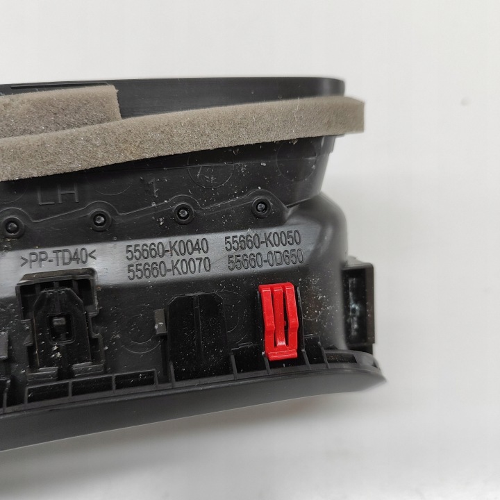 TOYOTA YARIS CROSS 2024 BUSES GRILLES CONDUIT D'AIR TABLEAU DE BORD INSTRUMENTATION