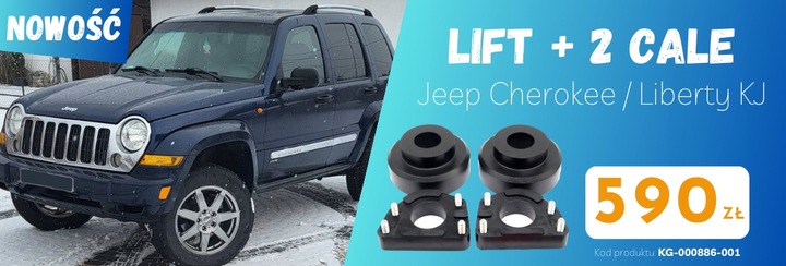 JEEP CHEROKEE LIBERTY KJ (2002-07) FACELIFT SUSPENSION +2 INTEGRAL PRODUCT PL 