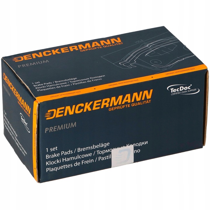 DENCKERMANN ZAPATAS DE FRENADO DENCKERMAN B111139 