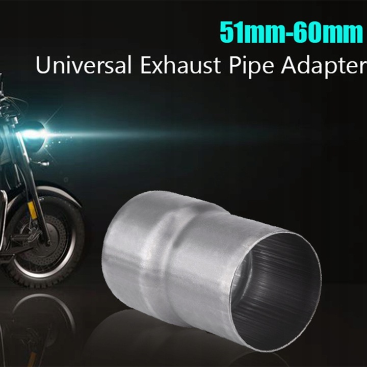 CONNECTEUR TUYAUX ÉCHAPPEMENT ADAPTATEUR 51MM VERS 60MM