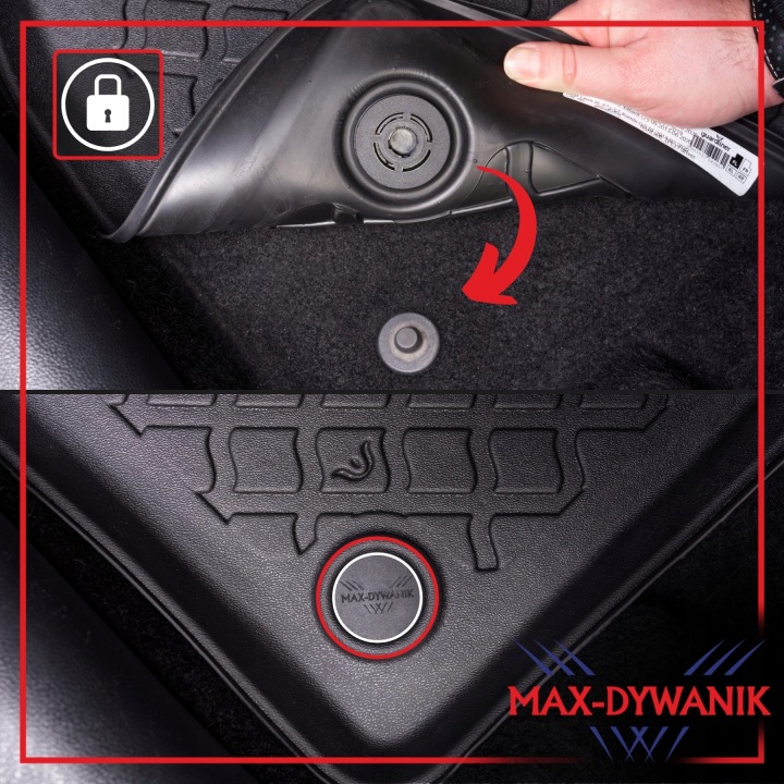 JEEP GRAND CHEROKEE IV WK2 SUV DE 2010-2021R. KIT TAPIS DE SOL COFFRE