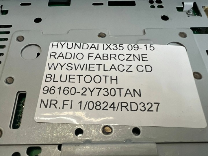HYUNDAI IX35 2014 RADIOODTWARZACZE