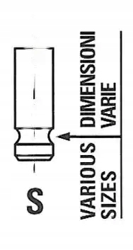 SOUPAPE ADMISSION ADMISSION R6063/S FRECCIA RENAULT