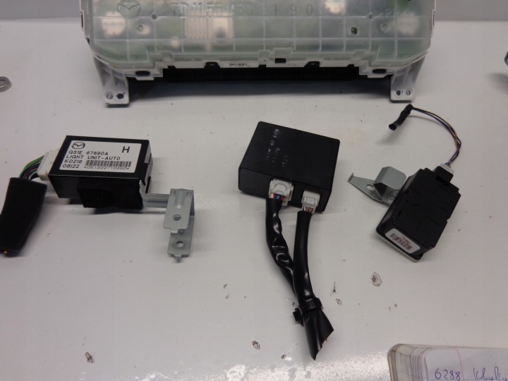 MAZDA 6 II GH 1.8 16V ORDINATEUR KIT DE DÉMARRAGE L837 L837-18881E