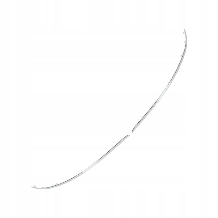 PAIRE MOULURES PARE-CHOCS ARRIÈRE ABS CHROME 2048851021 SUBSTITUT POUR ESSENCE C230
