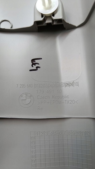 BMW 3 GT F34 2014 GARNITURE COUVERCLES DE COFFRE COUVERCLES DE COFFRE