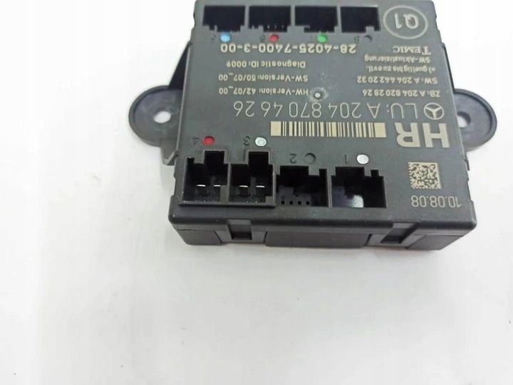 MODULE ARRIÈRE DROITS PORTES MERCEDES-BENZ C (W204) A2048704626 34317010