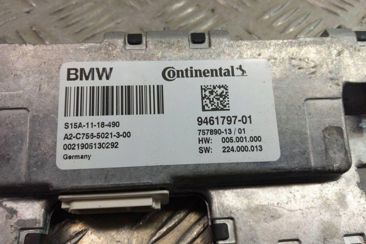 MODULE CAMÉRAS MARCHE ARRIÈRE BMW X3 (G01, F97) 9461797 2.0L GASOLINE 2019