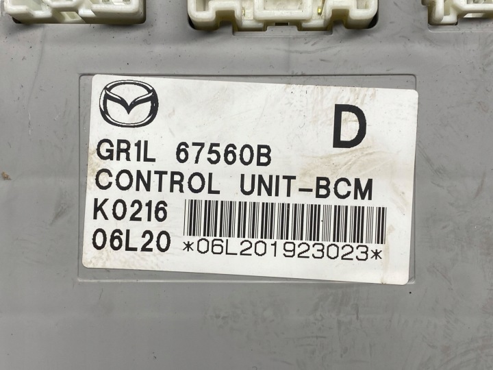 MAZDA 6 2005 MODULE CONTRÔLEUR CONFORT GR1L67560B