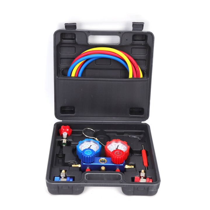 KIT MANOMETROW VERS R134A R22 R12 R410A R404A R502