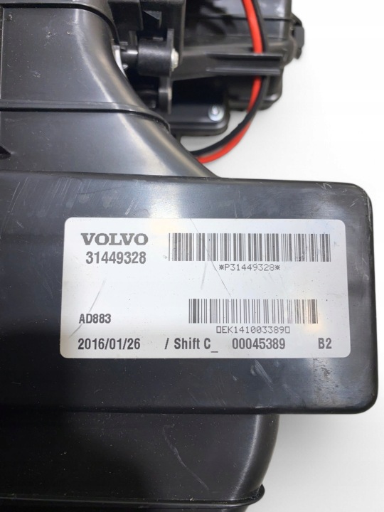 VOLVO XC90 2016 CHAUFFAGE ENSEMBLE