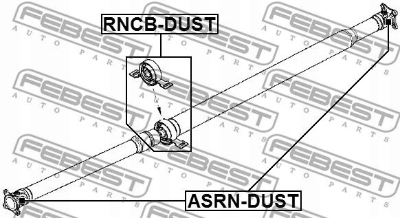 494 721_B CROISILLON ARBRE DE TRANSMISSION NISSAN