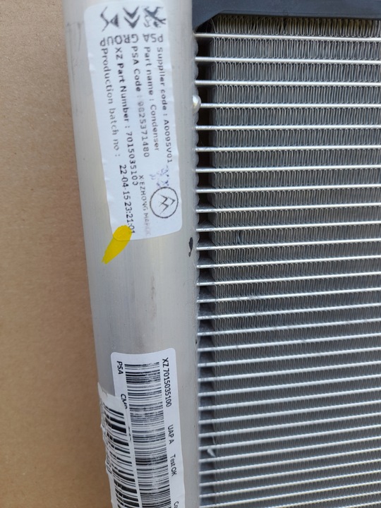 RADIATOR AIR CONDITIONER PEUGEOT 208 II 2008 II photo 2 - milautoparts-fr.ukrlive.com