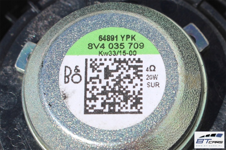 AUDI A3 RESTYLAGE SPORTBACK SONORISATION BANG 8V 81A035466 8V4035382A 8V4035411C 8
