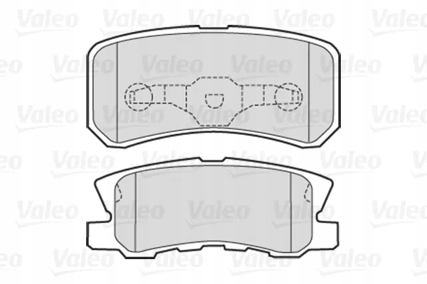 ZAPATAS DE FRENADO VALEO 301520 