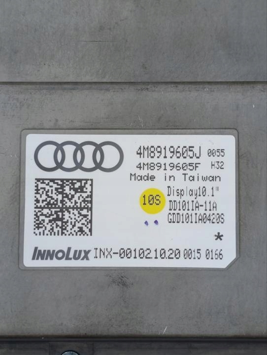 AUDI Q7 4M MONITEUR ÉCRAN 4M8919605J