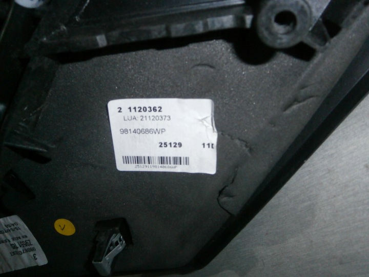 RÉTROVISEUR LATÉRAL C JUMPY IV