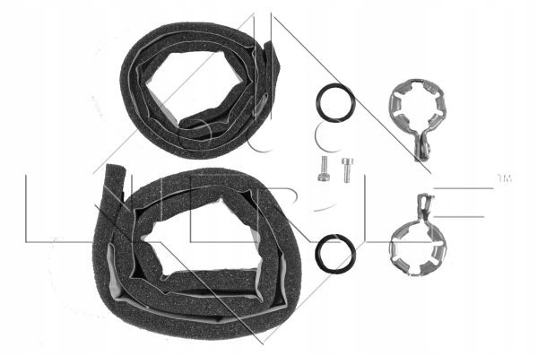 WYMIENNIK CIEPLA INTERIOR POJAZDU NRF 54366 