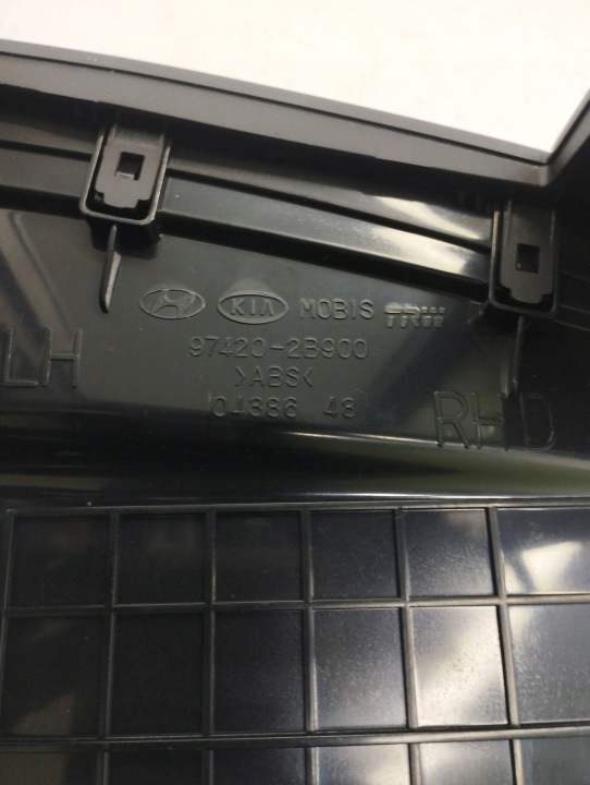 HYUNDAI SANTA FE 2007 CENTRAL CONDUIT D'AIR TABLEAU DE BORD INSTRUMENTATION
