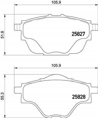 ZAPATAS DE FRENADO PARTE TRASERA REAR BOSCH CITROEN/CITROEN (DF-PSA)/DS/OPEL/PEUGEOT/PEUGE 