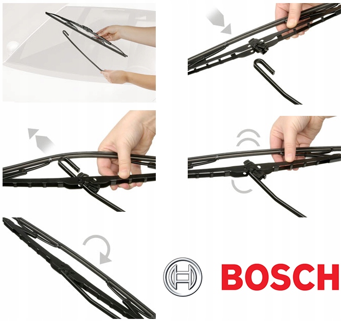 BOSCH ECO ESCOBILLAS 530+450MM JUEGO 53+45CM JUEGO PARTE DELANTERA 21