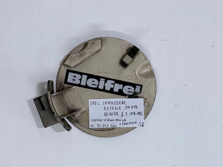 BOUCHON GOULOTTE DE REMPLISSAGE CARBURANTS OPEL ASCONA/COMMODORE/MANTA/REKORD E1 90043364