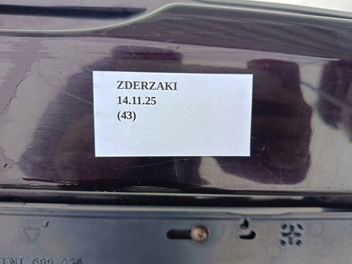 PARE-CHOCS ARRIÈRE ARRIÈRE MAZDA 2 II DEMIO 2007-2014 D65150221