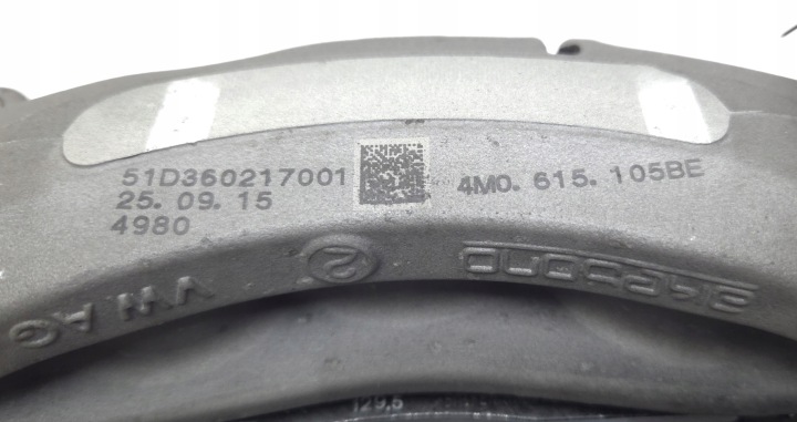 ÉTRIERS FREIN 375MM AUDI Q7 4M 4M0615105BE 4M0615106BE