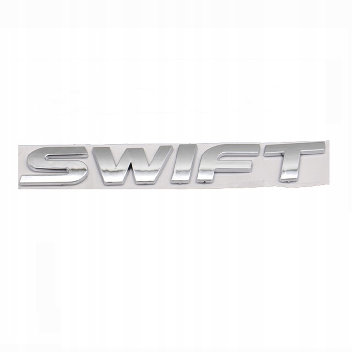 EMBLEMA INSIGNIA SUZUKI SWIFT-SREBRNY 