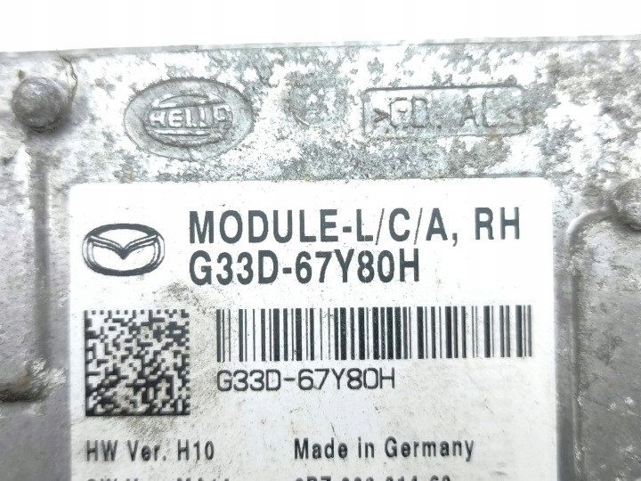 MAZDA CX-7 MODULE MONITOROWANIA MORT ZONES (BSM/BLIS) 2010 G33D67Y80H