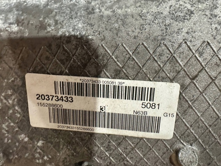 MOTEUR BMW 8 G16 N63B44T3