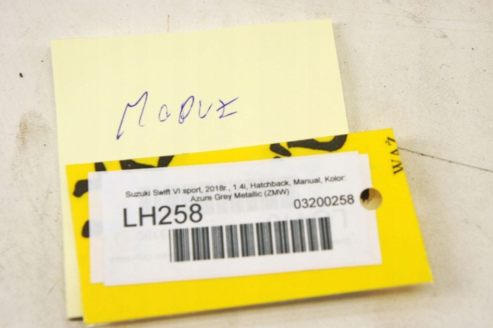 LH258 SUZUKI SWIFT VI MK8 MODULE A2C14542700