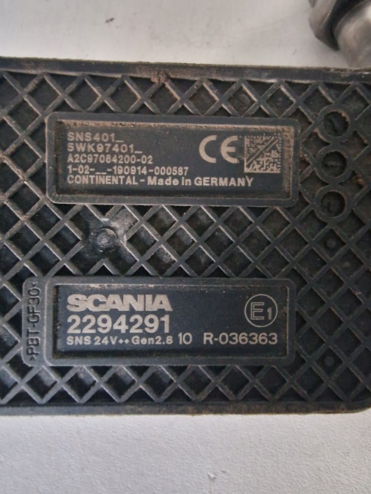 CAPTEUR GAZ D'ÉCHAPPEMENT NOX SCANIA R EURO 6 2294291