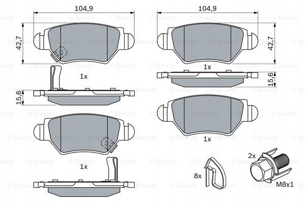 HAM.KLOCKI /T/ ASTRA 1.2-2.0 98-