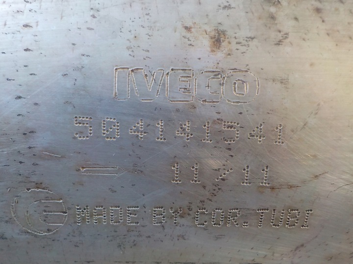 IVECO DAILY 06-11 2.3 CATALYSEUR ÉCHAPPEMENT KO0MPLET
