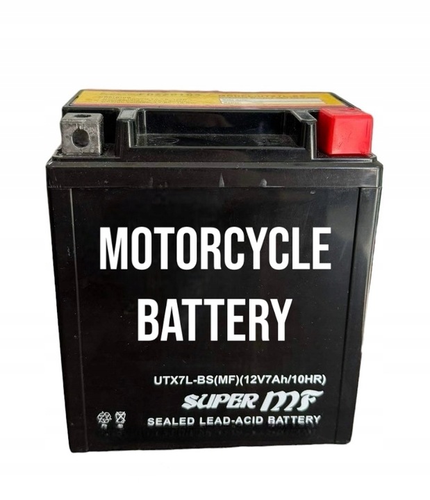 BATERÍA ZELOWY YTX7L-BS GEL 6AH 12V DERECHA PLUS PARA MOTOCICLETA 