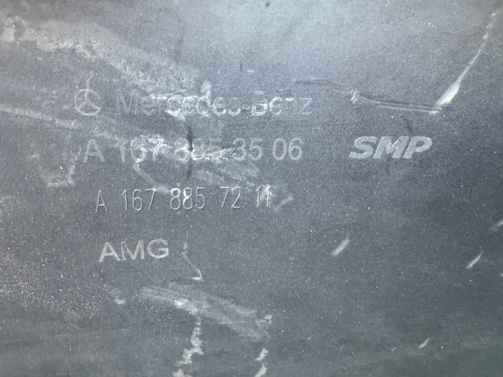 PARE-CHOCS AVANT MERCEDES GLS W167 167 63 6.3 AMG ORIGINAL EN BON ÉTAT ÉTAT