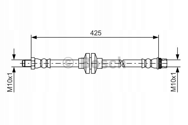 FIL DE FREIN FLEXIBLE BOSCH 1987481567