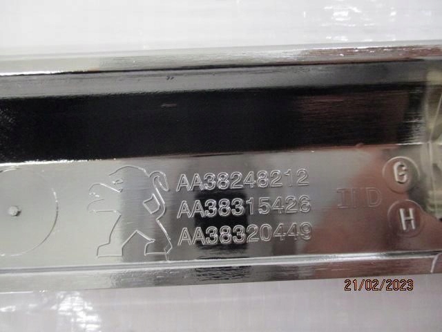 PEUGEOT 308 T9 LIFT CHROME GRILLE DE RADIATEUR CALANDRE PARE-CHOCS NEUF ORIGINAL