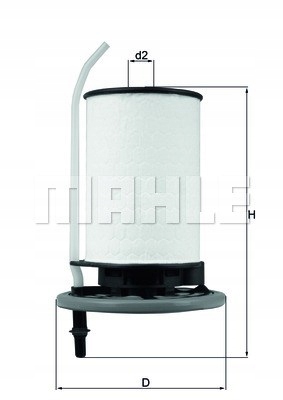 FILTRE CARBURANTS KX398 PU7005