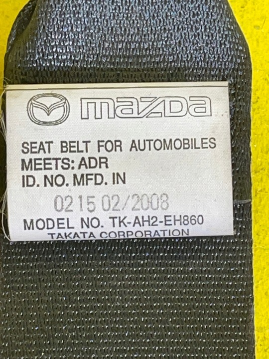 MAZDA 6 CEINTURE DE SÉCURITÉ GAUCHE AVANT TKAH2EH860