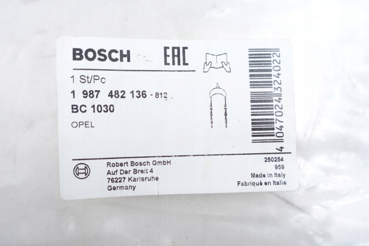 BOSCH 1 987 482 136 CIEGLO, FREIN STATIONNEMENT
