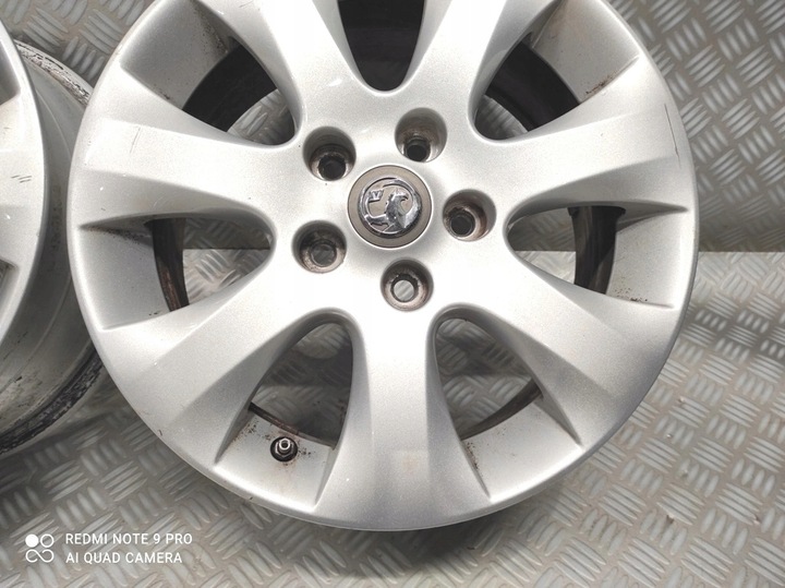 LLANTAS DE ALUMINIO 15'' 5X115 ET41 16X6,5 J OPEL ASTRA IV J OPEL ZAFIRA C 