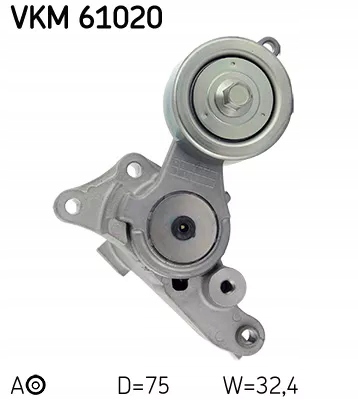 SKF TENDEUR COURROIE WIELOROWK. TOYOTA 2,5D4D