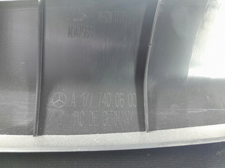 MERCEDES A CLASSE W177 HAYON PROTECTION COUVERCLES DE COFFRE COUVERCLES DE COFFRE A1777400600