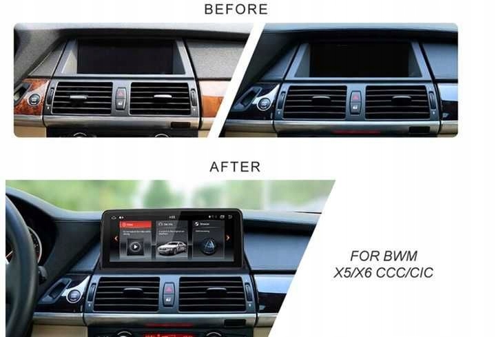 RADIO NAVEGACIÓN BMW X5 E70 X6 CCC/CIC ANDROID 6GB 