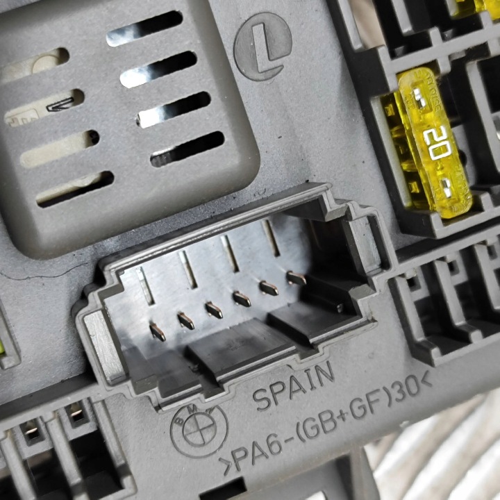 BMW X5 E70 2010 CHÂSSIS MODULE FUSIBLES