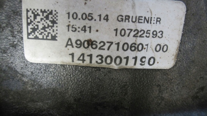 SPRINTER 2.2 CDI 651 651955 163KM 9062704300 BOÎTE AUTOMATE AVEC KONWERTEREM